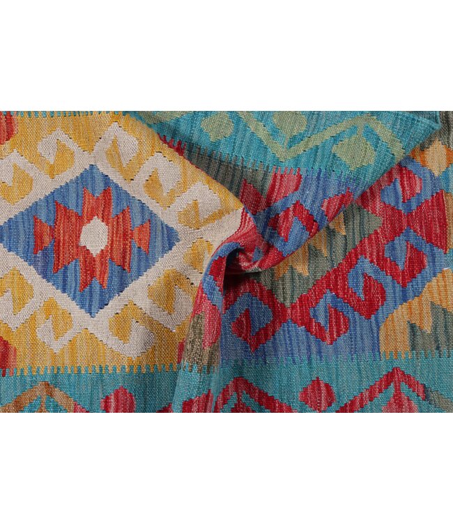 Kelim rug runner 207 x 58 cm