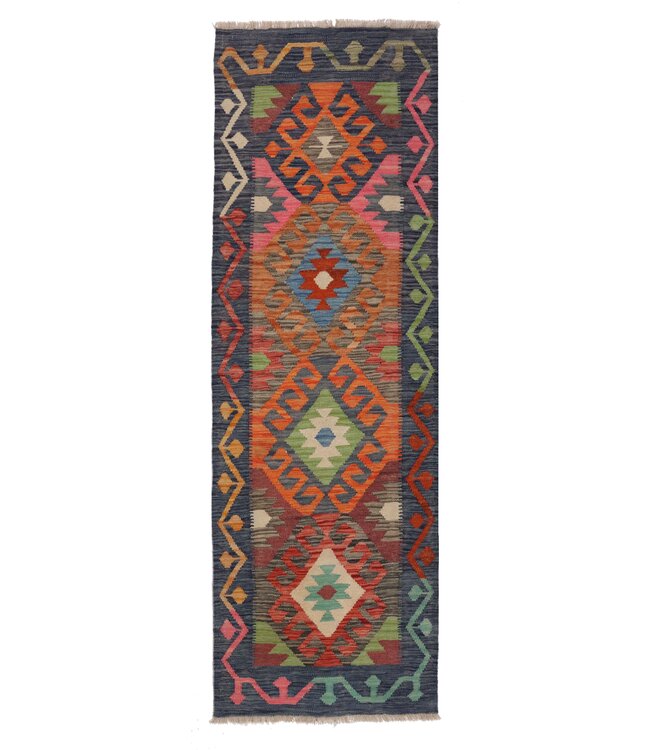 Kelim teppich läufer   196 x 62 cm