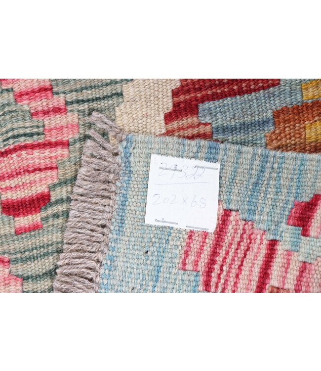 Kelim rug runner  202 x 68 cm