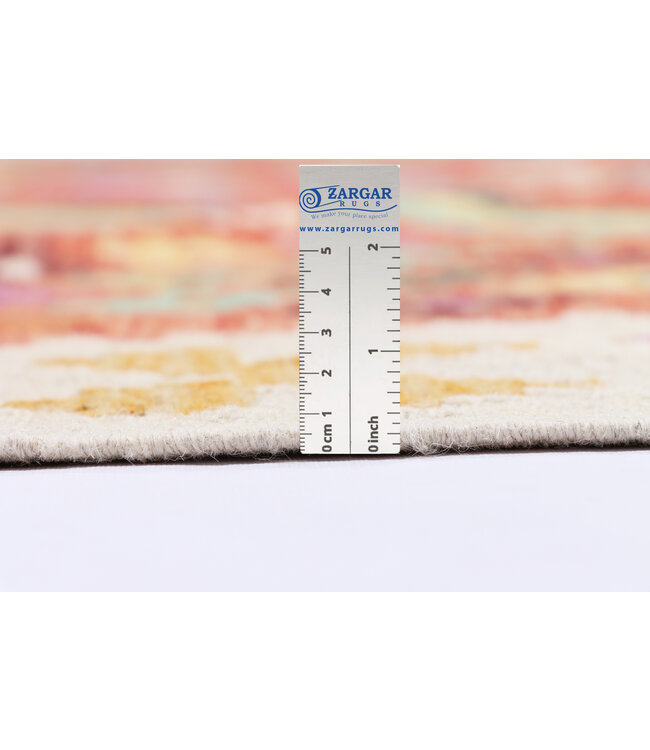 239 x 195 cm Handgefertigter Afghanischer traditioneller Kilim Teppich Woll