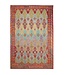 296 x 204 cm Handmade Afghan Traditional Kilim Area Rug Wool Carpet