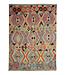 207 x 156 cm Handgemaakte Afghaanse traditionele Kilim Vloerkleed Wol Tapijt