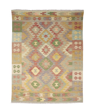 200 x 147 cm Handgefertigter Afghanischer traditioneller Kilim Teppich Woll 200 x 147 cm Handgefertigter Afghanischer traditioneller Kilim Teppich Woll