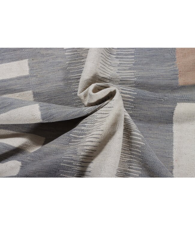 246 x 165  cm Handmade Afghan modern Kilim Area Rug Wool