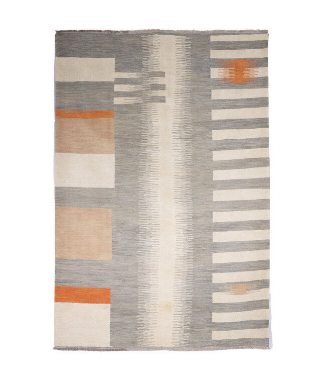 250 x 167 cm Handmade Afghan modern Kilim Area Rug Wool