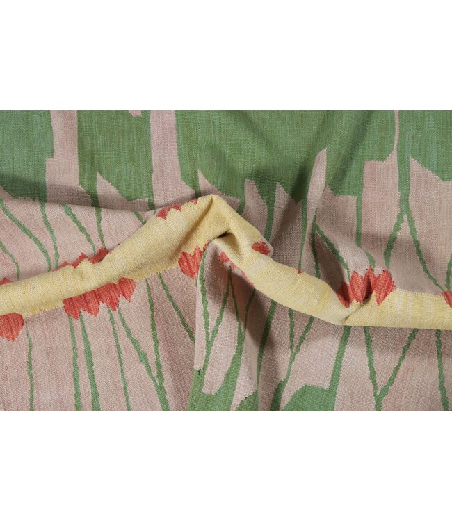 250 x 197 cm Handmade Afghan modern Kilim Area Rug Wool