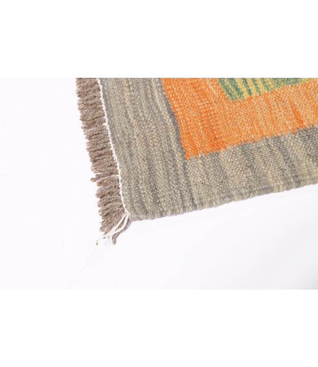 238 x 170 cm Handmade Afghan modern Kilim Area Rug Wool