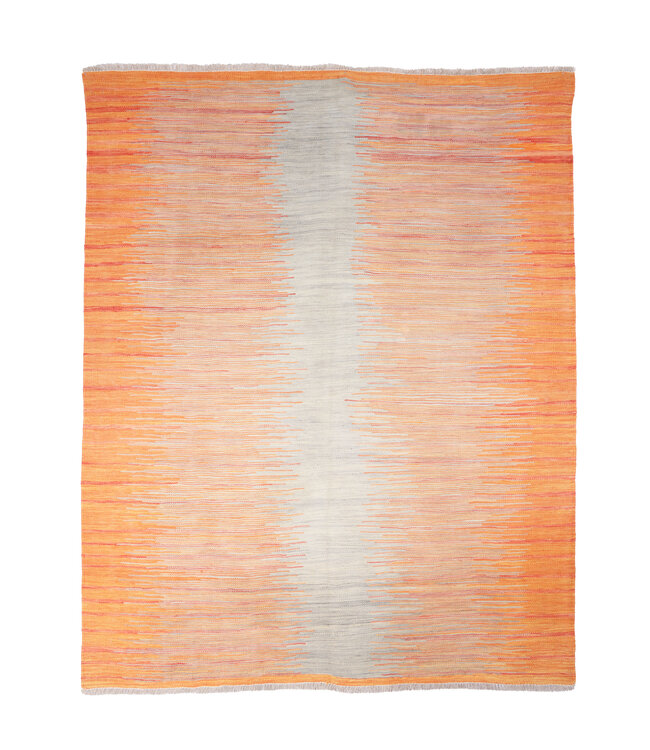 202 x 149  cm Handgemacht modern Wolle Kelim Teppich