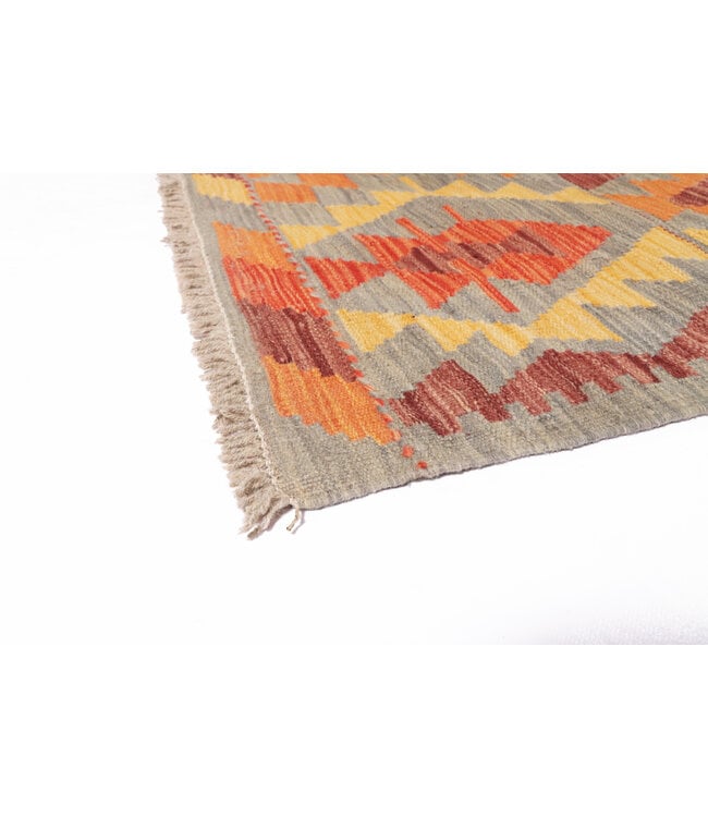 304 x 200 cm Handmade Afghan Traditional Kilim Area Rug Wool Carpet