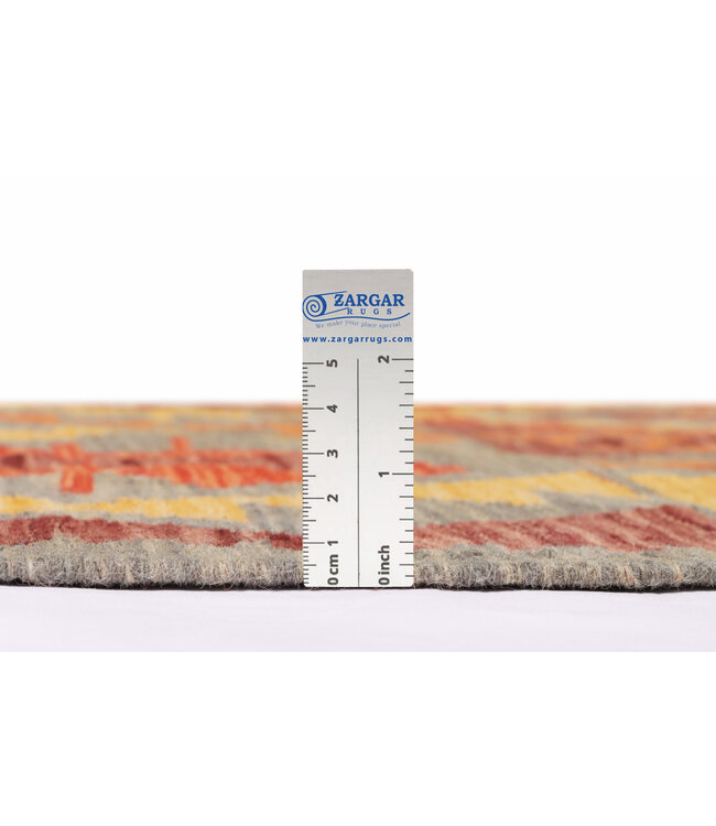 304 x 200 cm Handmade Afghan Traditional Kilim Area Rug Wool Carpet