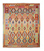 243x200 cm Handgefertigter Afghanischer traditioneller Kilim Teppich Woll