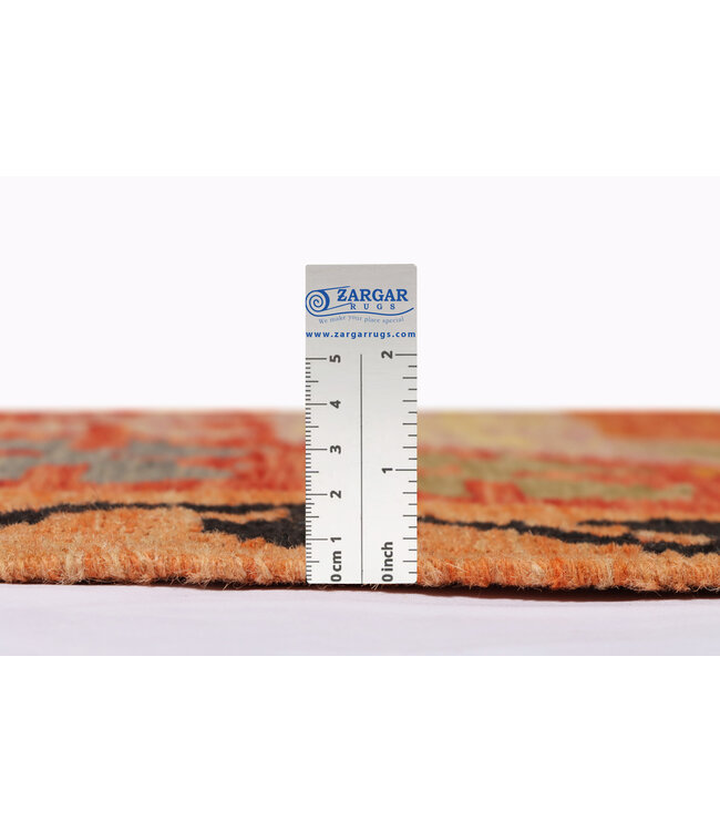 241x202 cm Handgefertigter Afghanischer traditioneller Kilim Teppich Woll