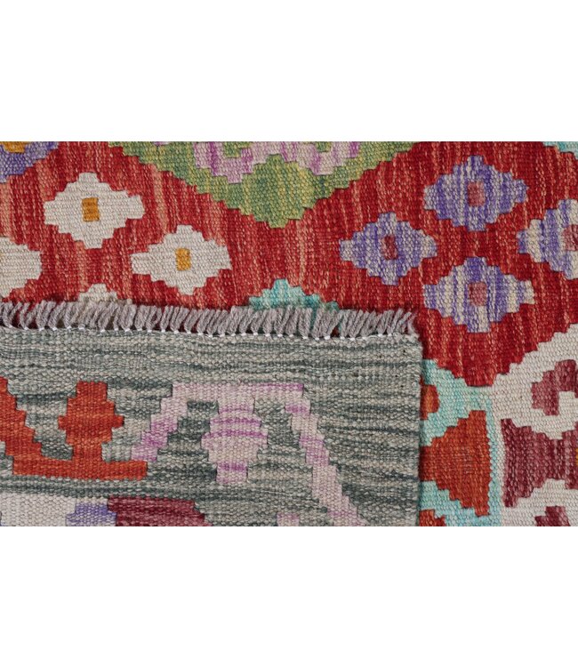 298x203  cm Handmade Afghan Traditional Kilim Area Rug Wool Carpet