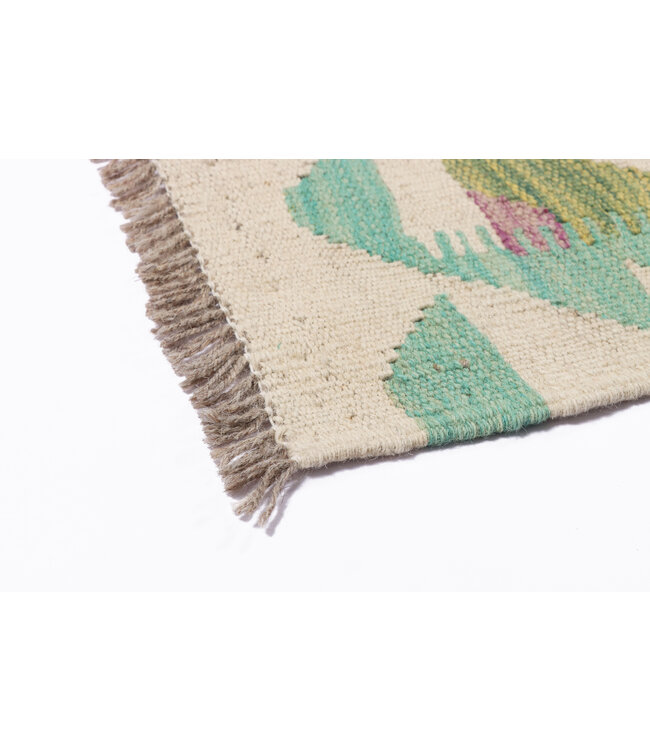 205x156 cm Handgefertigter Afghanischer traditioneller Kilim Teppich Woll