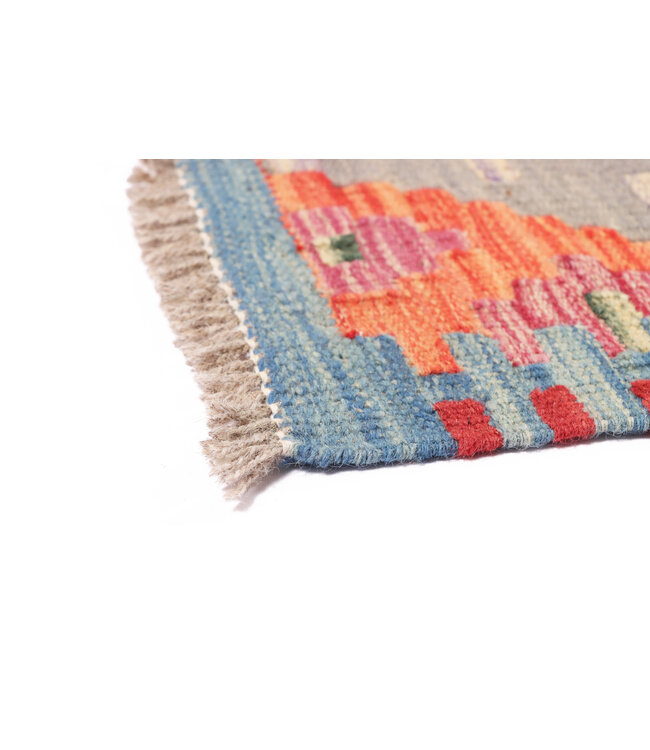 200x153  cm Handgemaakte Afghaanse traditionele Kilim Vloerkleed Wol Tapijt