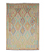 176x127 cm Handgemaakte Afghaanse traditionele Kilim Vloerkleed Wol Tapijt
