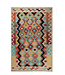 183x120 cm Handgefertigter Afghanischer traditioneller Kilim Teppich Woll