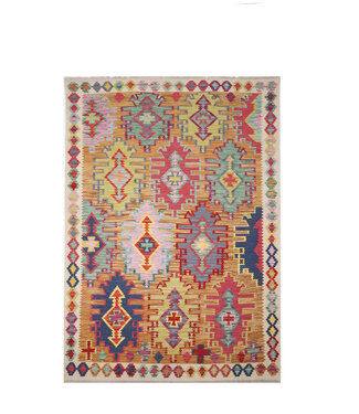 249x179 cm Handgemaakte Afghaanse traditionele Kilim Vloerkleed Wol Tapijt 249x179 cm Handgemaakte Afghaanse traditionele Kilim Vloerkleed Wol Tapijt