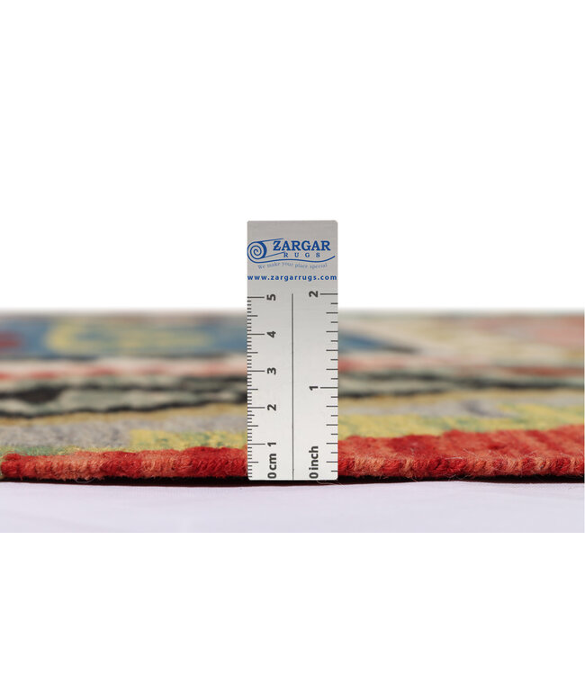 296x203 cm Handmade Afghan Traditional Kilim Area Rug Wool Carpet