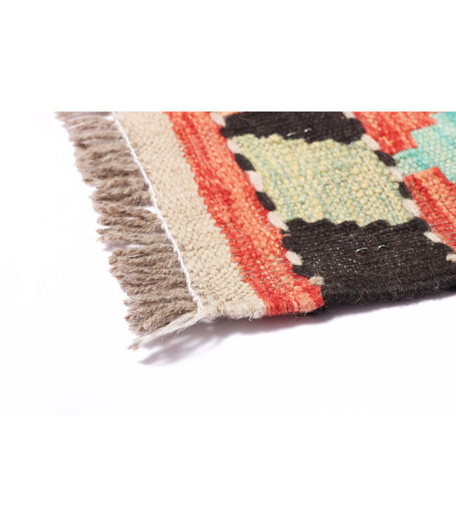 296x203 cm Handmade Afghan Traditional Kilim Area Rug Wool Carpet