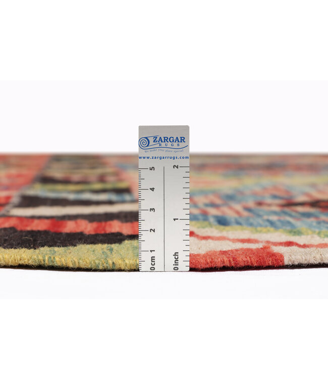 310x206 cm Handgefertigter Afghanischer traditioneller Kilim Teppich Woll