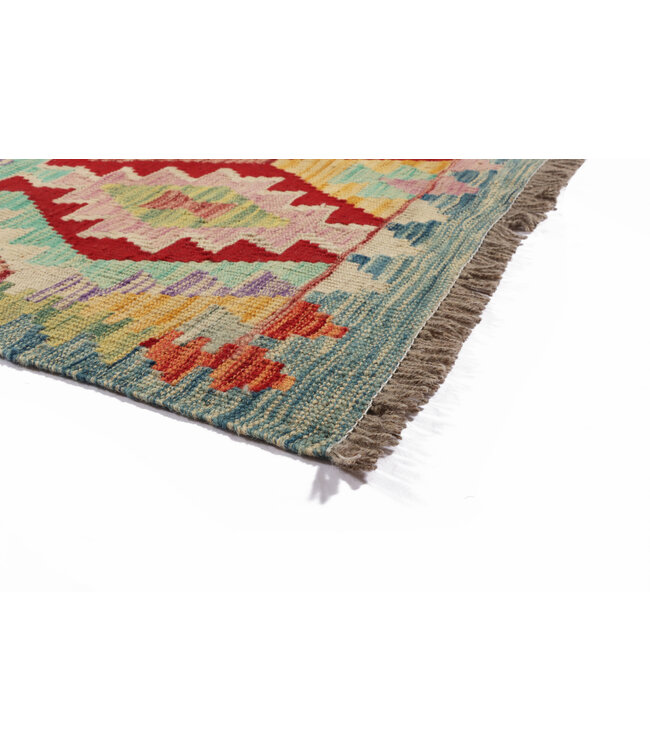 178x131  cm Handmade Afghan Traditional Kilim Area Rug Wool Carpet