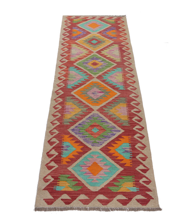 Kelim teppich läufer 208x68 cm