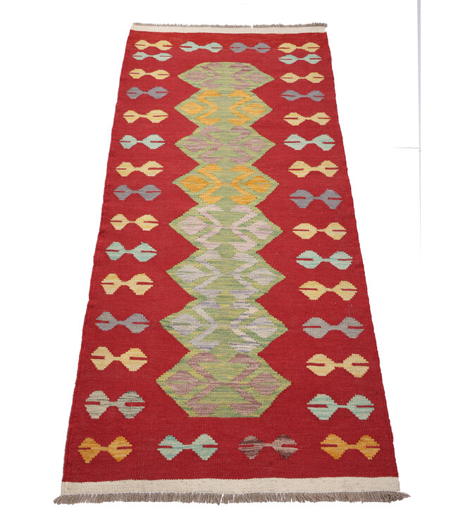 Kelim teppich läufer 197 x 80 cm 