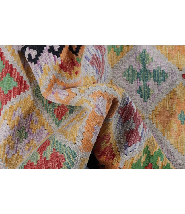 Kelim kleed loper 298 x 77 cm   vloerkleed tapijt kelims hand geweven