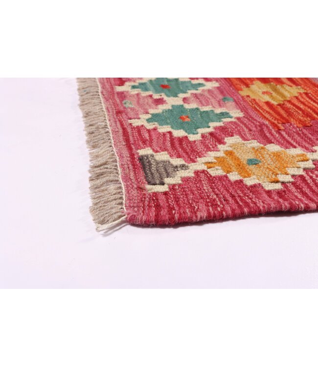 245x169 cm Handgefertigter Afghanischer traditioneller Kilim Teppich Woll