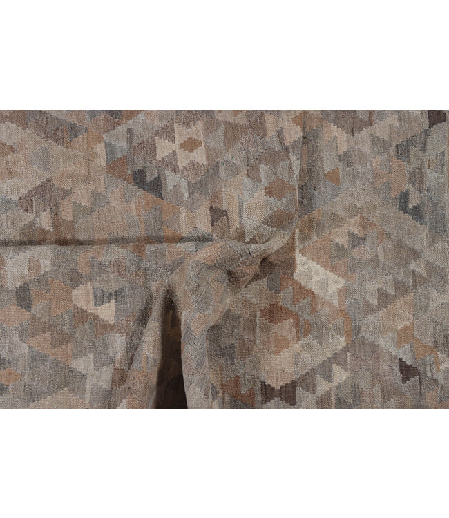 187x128  cm Handgemaakt Natural Kelim Wol Tapijt