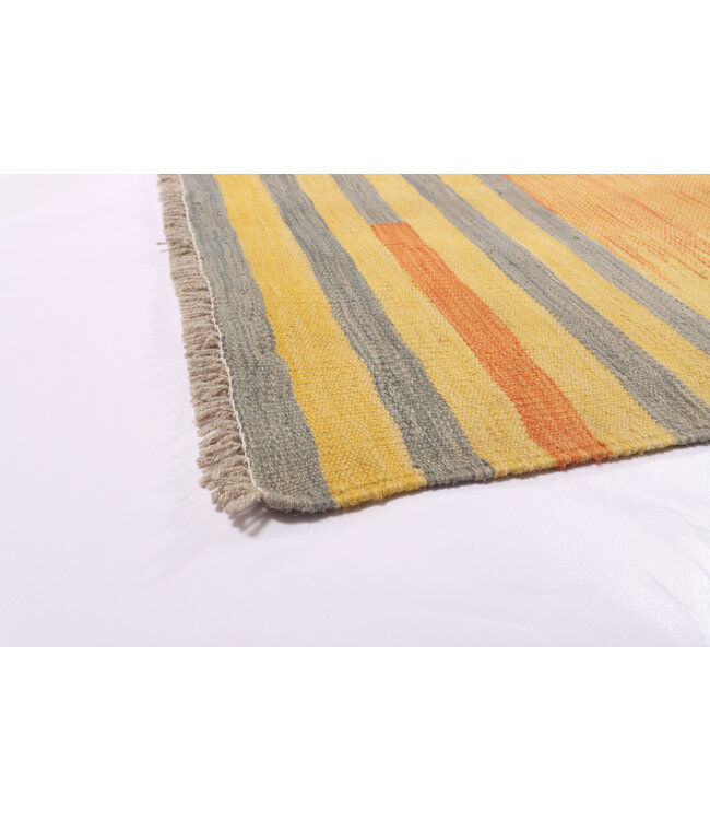 298 x 190 cm Handmade Afghan modern Kilim Area Rug Wool
