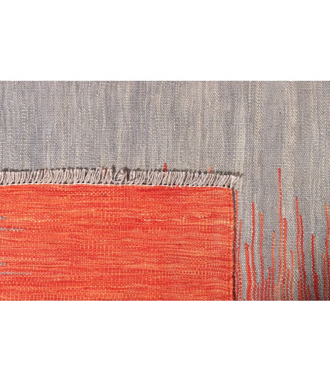 297 x 198 cm Handmade Afghan modern Kilim Area Rug Wool