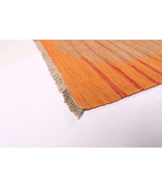 296 x 197 cm Handmade Afghan modern Kilim Area Rug Wool