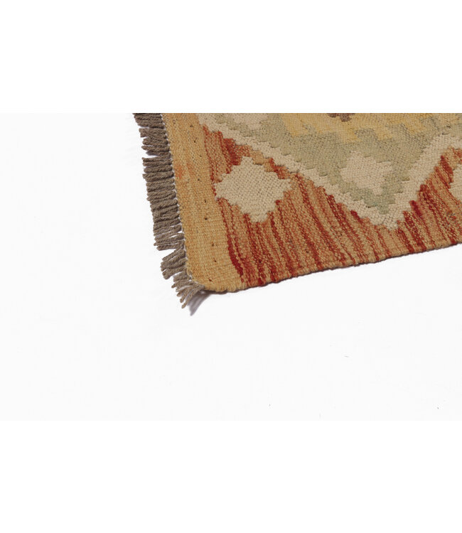 197x144 cm Handmade Afghan Traditional Kilim Area Rug Wool Carpet