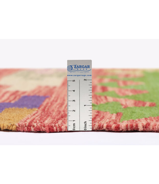 202x152  cm Handgefertigter Afghanischer traditioneller Kilim Teppich Woll