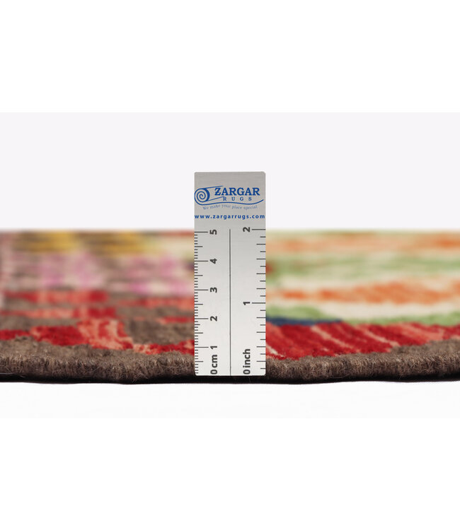 203x164 cm Handgefertigter Afghanischer traditioneller Kilim Teppich Woll