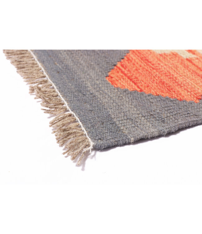 240x167 cm Handgemaakte Afghaanse traditionele Kilim Vloerkleed Wol Tapijt