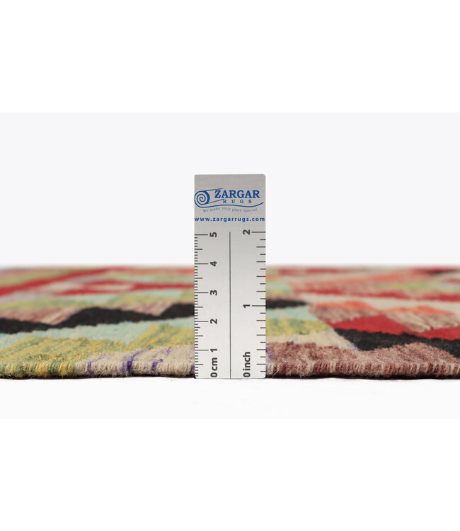 254x172 cm Handgefertigter Afghanischer traditioneller Kilim Teppich Woll