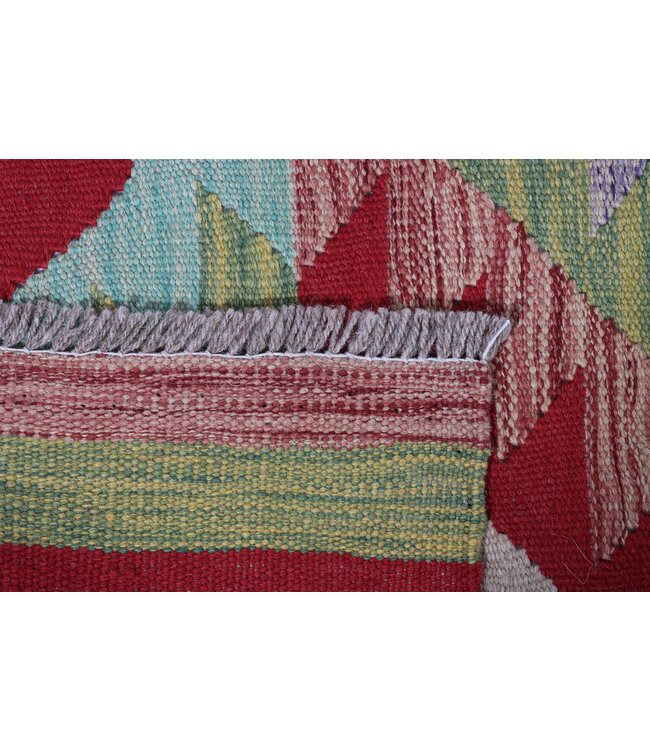 254x172 cm Handmade Afghan Traditional Kilim Area Rug Wool Carpet