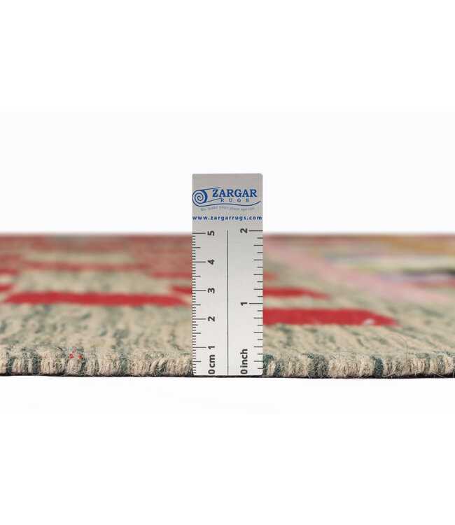 254x168 cm Handgefertigter Afghanischer traditioneller Kilim Teppich Woll