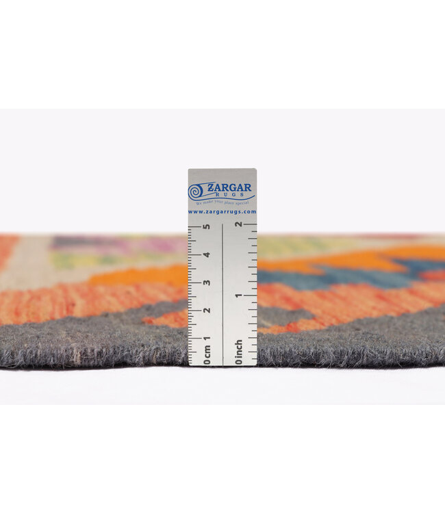 240x176 cm Handgemaakte Afghaanse traditionele Kilim Vloerkleed Wol Tapijt