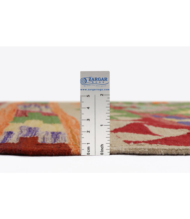 248x167 cm Handgefertigter Afghanischer traditioneller Kilim Teppich Woll