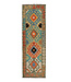 Kelim kleed loper  196 x 63 cm  vloerkleed tapijt kelims hand geweven