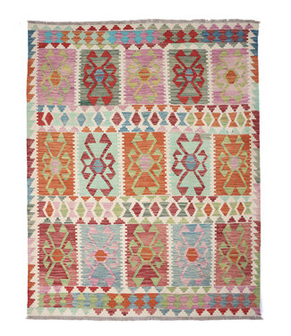205x156 cm Handgemaakte Afghaanse traditionele Kilim Vloerkleed Wol Tapijt 205x156 cm Handgemaakte Afghaanse traditionele Kilim Vloerkleed Wol Tapijt