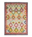 204x150  cm Handgefertigter Afghanischer traditioneller Kilim Teppich Woll