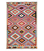 262x177 cm Handgemaakte Afghaanse traditionele Kilim Vloerkleed Wol Tapijt