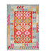172 x 122 cm Handgefertigter Afghanischer traditioneller Kilim Teppich Woll