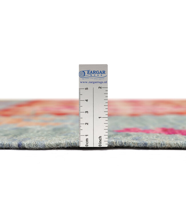 172 x 122 cm Handgefertigter Afghanischer traditioneller Kilim Teppich Woll