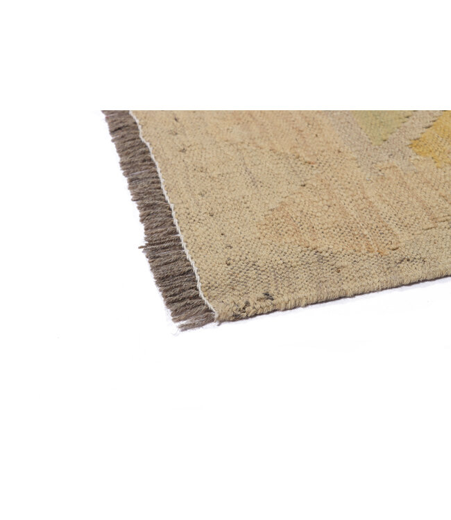 200x147 cm Handgemaakte Afghaanse traditionele Kilim Vloerkleed Wol Tapijt